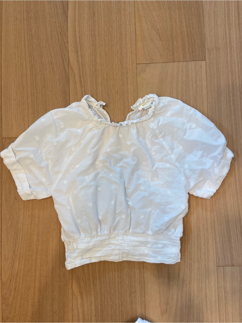 Maeve Puff Sleeve White Top
